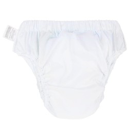 Blümchen - Children & Adults Cloth Nappy (Incontinence Briefs with Press Studs) - White Size S (Adult) | Waist 75-115 cm