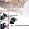 QPOIBSD Professional Hair Clipper Combs Guides Set - 1/16 to