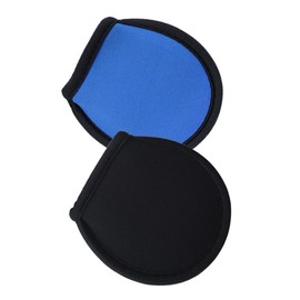 KOMBIUDA 2Pcs Cleaning Pouches Portable Wipe Bags for Golf Ball Cleaning Durable Design Scratch Wipe Cloths for Golfers The Go