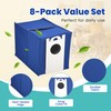 HOMNATURE 8 Pack Dust Bags Compatible with bObsweep UltraVision and
