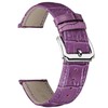 BINLUN Leather Watch Strap Quick Release Replacement Crocodile Leather Watch