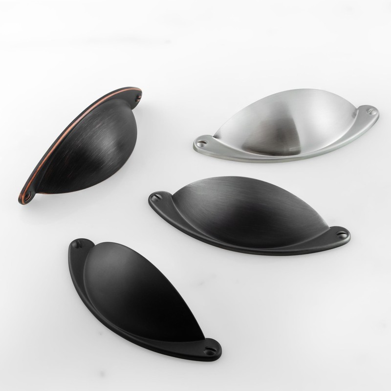 HESTIA HARDWARE 10 Pack | 2.5 Inch Drawer Pulls Oil