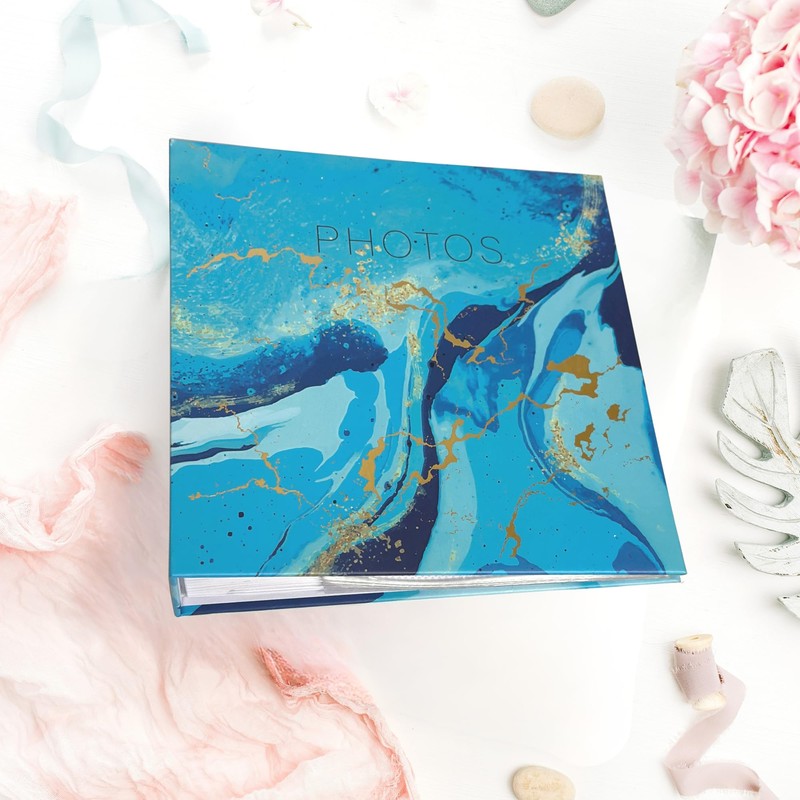 Photo Album 6'' x 4'' Photographs Holds 200 Slip In