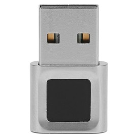 USB Fingerprint Reader for PC, 360 Degree Touch Speedy Matching Biometric Fingerprint Scanner with Fast Matching, Portable USB Fingerprints Logger for Password and File Encryption