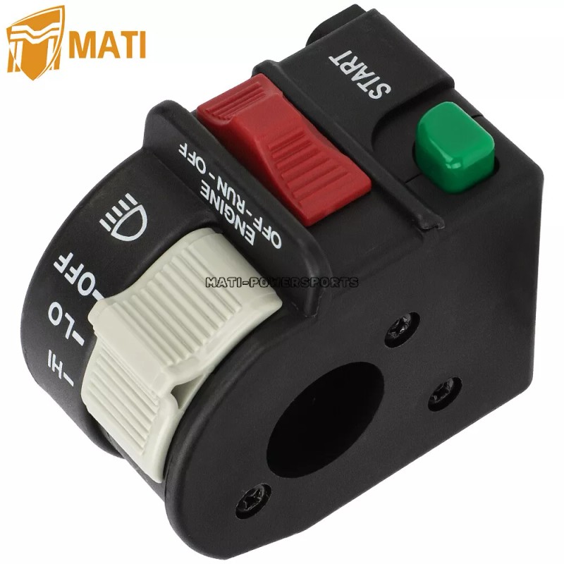 M MATI Handlebar Start Switch H/L/O For Polaris Predator 500