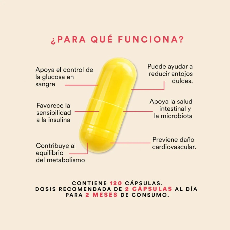 Suplemento Berberina Pura Nutrition 120 Capsulas Sabor Meses Consumo Bienestar