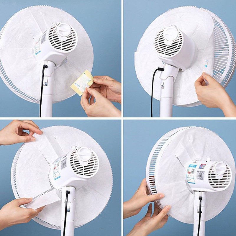 Summer Fan Dust Covers, Electric Fan Dust Cover, Long-Lasting Breathable