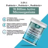 NaturaLife Labs Probiotics 70 Billion CFU – 15 Probiotic strains