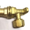 SEIWEI Outdoor Tap 1/2" Standard Garden Hose Connector with Wall