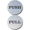 Coolest Pack of 5 Stainless Steel 304 Round Door Signs