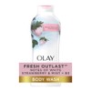Olay Fresh Outlast Cooling White Strawberry & Mint Body Wash,