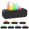 LOFICOPER Flame Fire Diffuser Humidifier, Colorful Essential Oil Diffuser, 250ml