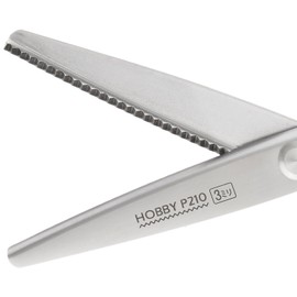 Clover 36-629 P210 Hobby Pinking Scissors, Serrated Blade, 0.1 inches (3 mm), Total Length: 8.7 inches (22 cm)