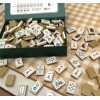 ,Custom 4-Layer American Mahjong Tiles,Hand-carved Mahjong,American Mahjong Set with 160