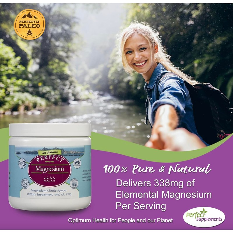 Perfect Magnesium Citrate Powder - 270g
