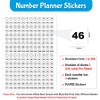 Number Stickers Sequence Numbered Labels 4 Set of (1 to