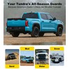 No Drill Mud Flaps for 2022-2026 Toyota Tundra Splash Guards,