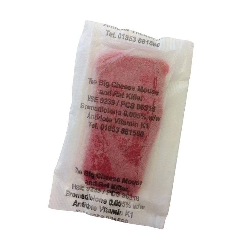 The Big Cheese Mouse & Rat Killer Pasta Sachet -