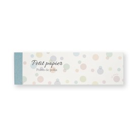 Small Note Polka Dot Frontier Notepad Single Pencil Design Cute