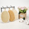 Natural Loofah Sponge Exfoliating Body Scrubber,Eco-Friendly & Biodegradable Bath Loofa