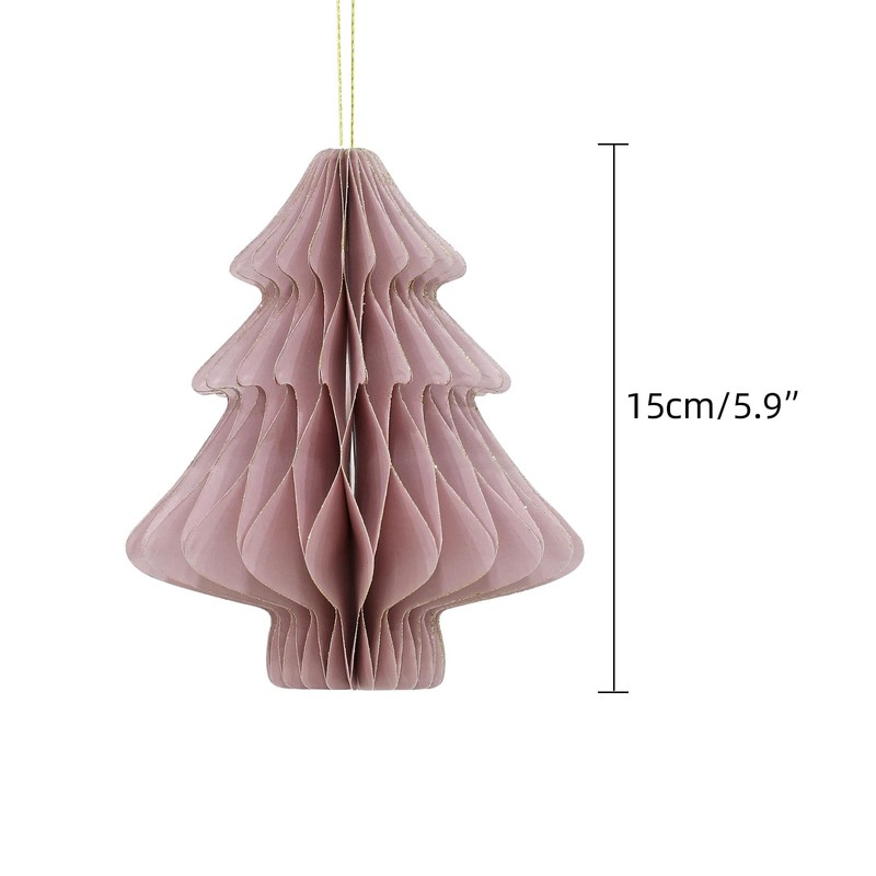 MoDiBa Christmas Decoration, 8 Pendant Set, 2 x Ornament, Tree,