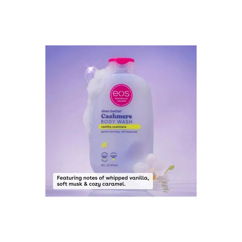 Eos Botella Jabon Líquido Corporal 473ml Vainilla Hidratante