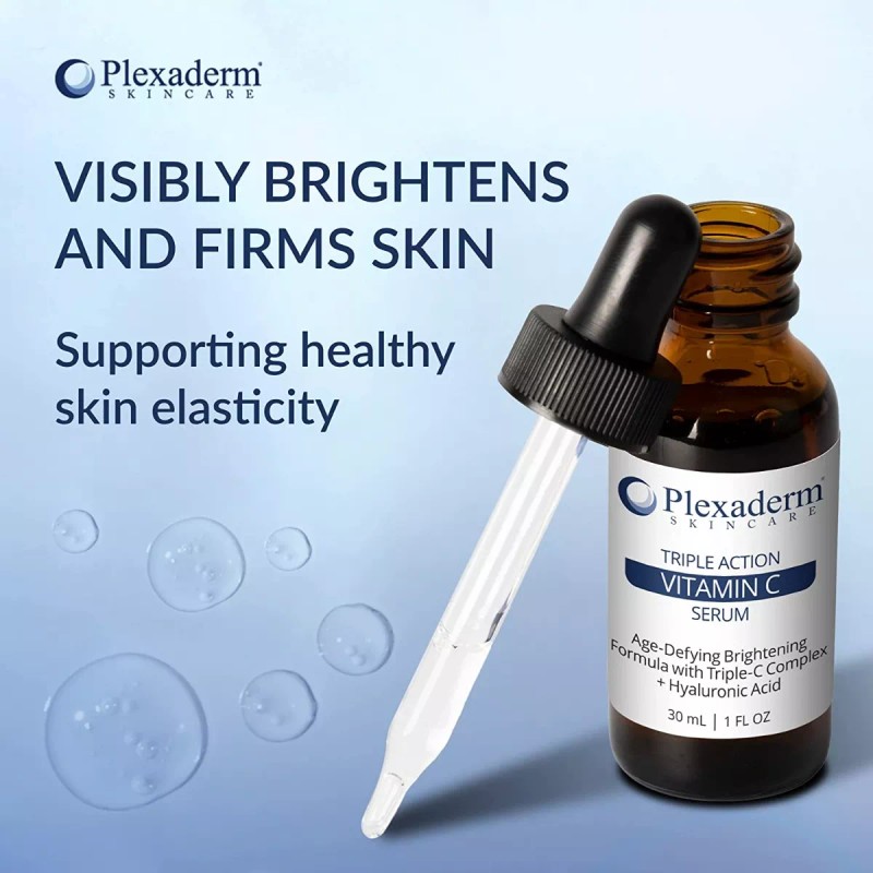 Plexaderm Triple Acción Vitamina C Serum Antioxidante