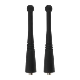 EMSea 2pcs M6 SMA-F Radio Stubby Antenna UHF 764-870MHz Compatible with Motorola APX1000 APX4000 APX6000 HT1000 JT1000 PR1500 MT1500MT2000 MTS2000 MTX800 Walkie-Talkie 3.5"