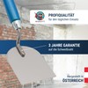 WERKFIT Professional Plastering Trowel Made of Stainless Steel 80 mm