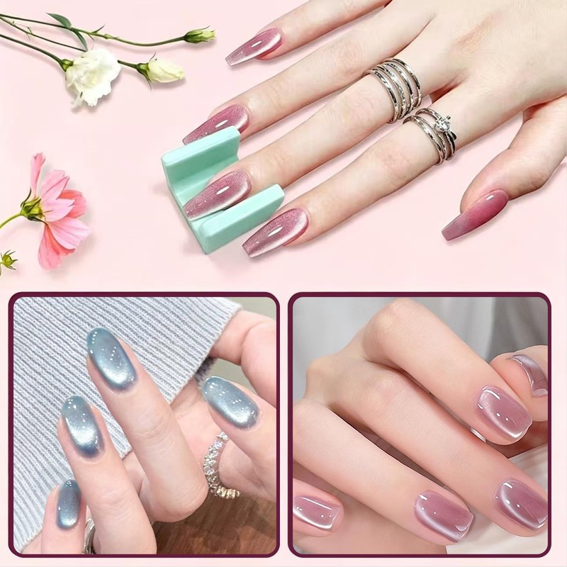 Nail Magnet, Cats Eye, U-Shaped, Wide Cat Eye, Magnet, Nail