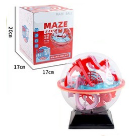 Maze Ball Interactive 7inch Educational 3D Gravity Maze Game Puzzle Ball Toy Gifts for Kids Teens Adults