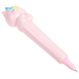 TEHAUX Cute Ergonomic Cartoon Writing Pens for Supplies with Smooth Ink Flow for Students and Teachers Comfortable Grip for Long Writing Sessions