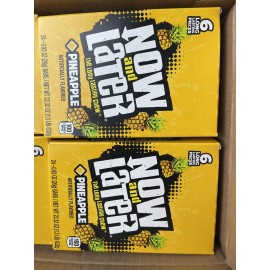 Now & Later 2 Boxes Of Now and Later Chewy Pineapple 24 Count 6 piece bar Candies Chews 2025