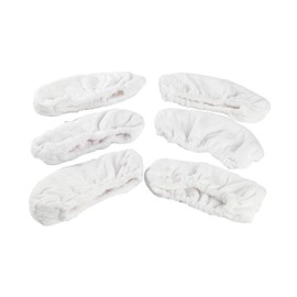 LTWHOME All Purpose Floor Replacement Bonnets Microfiber Pad Fit for Oreck Steam It Mop(Pack of 6)