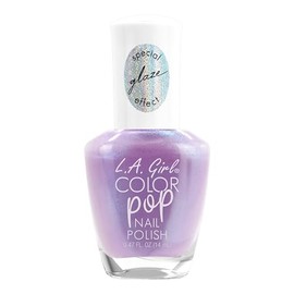 L.A. Girl Color Pop Nail Polish with Diamond Powder, Iridescently Fab GNL895G