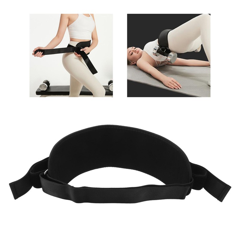 Hip Thrust Cushion Belt Hip Bridge Waist Belt Exercise Hip