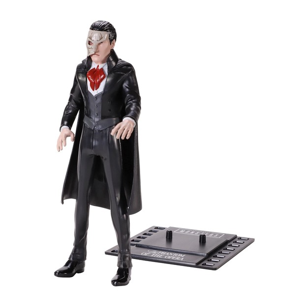 The Noble Collection Universal Monsters Bendyfigs Phantom - 7.5in (19cm)