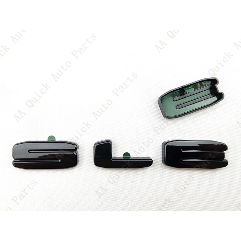GMC 5PC Gloss Black Door Rear Tailgate Acadia SLE OVERLAY