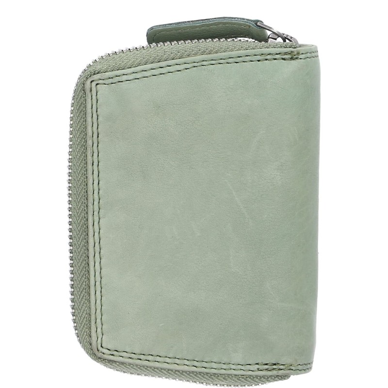 The Skandinavian Brand Leather Wallet Mint, Mint Green, Backpack
