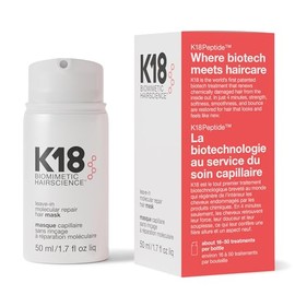 K18 Hair - Mascarilla capilar reparadora molecular Leave-In, máscara unisex, 1.7 oz