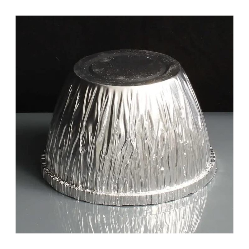 Crown Supplies Pudding Basin Aluminium Foil Pie Dish 1lb 3070PLVF