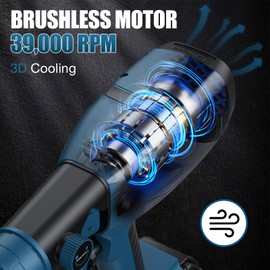 Cordless Paint Sprayer for Makita 18V Battery, 600W Paint Sprayer with Brushless Motor, 1000ml Large Capacity Bottle, Sprayer Gun for House Painting, Fence, Furniture, cabinets, Walls(No Battery)