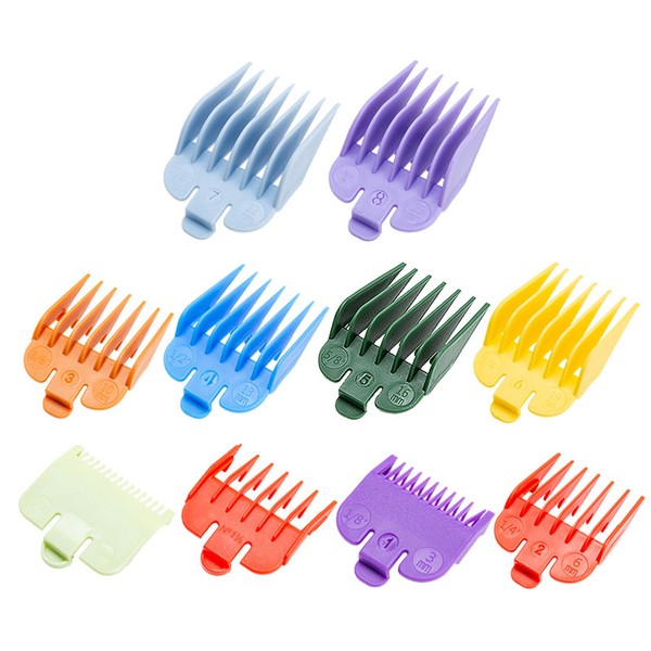 10 pieces hair clippers, 1.5 mm - 25 mm clipper