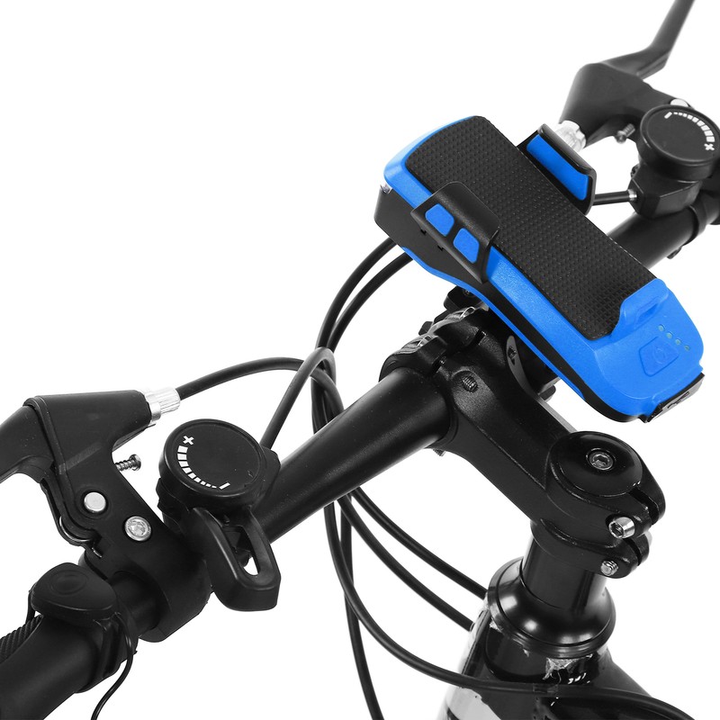 Bike Headlight Multifunction USB Charging Convenient Portable Bicycle Warning Light