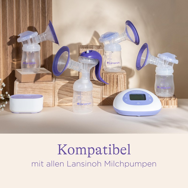 Lansinoh 2 x Breast Pump Suction Attachments - Small (21mm)