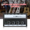 MH400 Ultra Low-Noise 4-Channel Line Mixer Mini Audio Mixer with