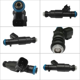 6 Pack 4-Hole Upgrade Fuel Injectors for 99-01 Jeep Cherokee 4.0L 0280155784 4667938, RL669938AB,