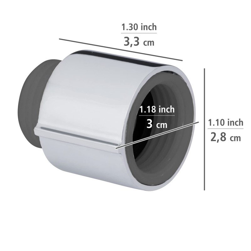 WENKO Water Saver Water-Saving Individually Adjustable Water-Saving Insert for the