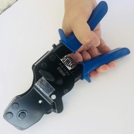 EFIELD Pex Ratchet Cinch Clamp Tool for Stainless Steel Rings from SIZE 3/8"-1" Meet ASTM2098