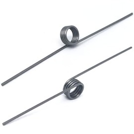 Tiny Spring Steel Torsion Spring,180 Degree Springs,Mechanical Small Torsion Spring,Compression Spring,1.2mm Wire Dia x 10mm OD x4 Coils,5pcs